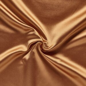 orange plain silk-satin fabric from Prestigious Textiles