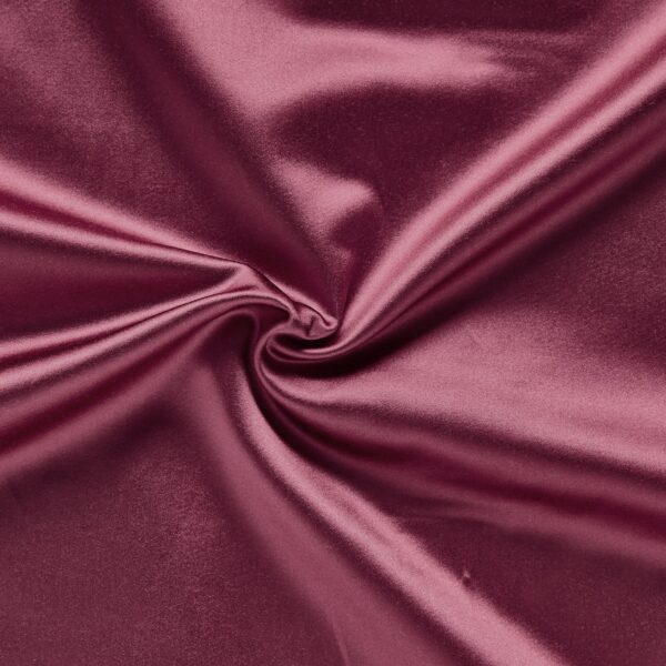 Raffles Fabric - Cranberry by purple plain silk-satin fabric from Prestigious Textiles