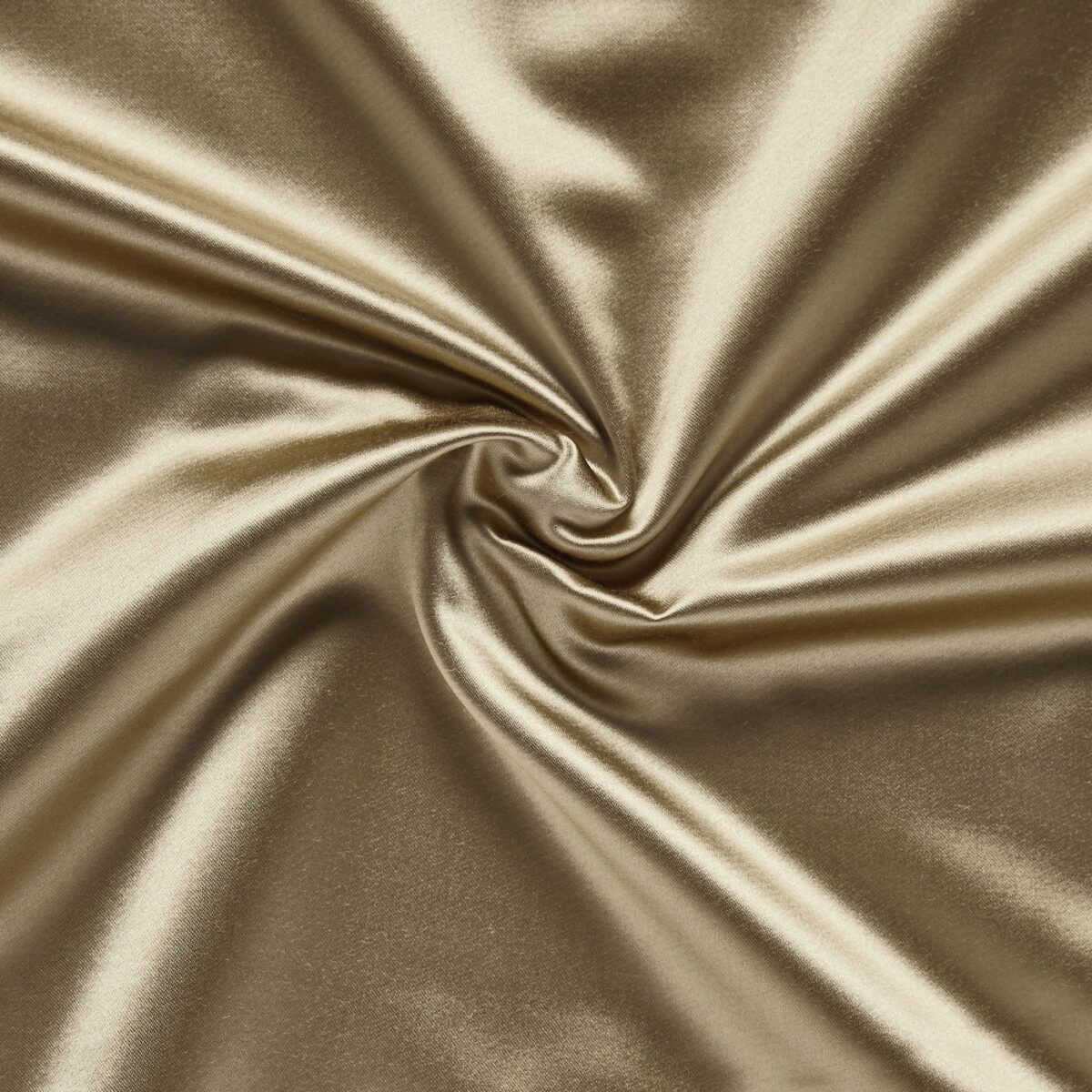 Raffles Fabric - Gilded by yellow plain silk-satin fabric from Prestigious Textiles