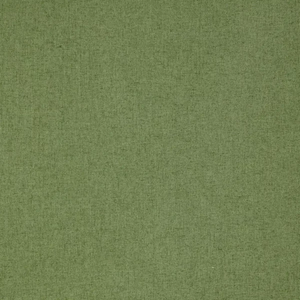 Capri Fabric - Pickle by green plain linen fabric from Prestigious Textiles