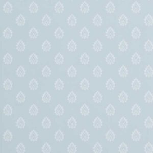 blue spotted wallpaper from sanderson