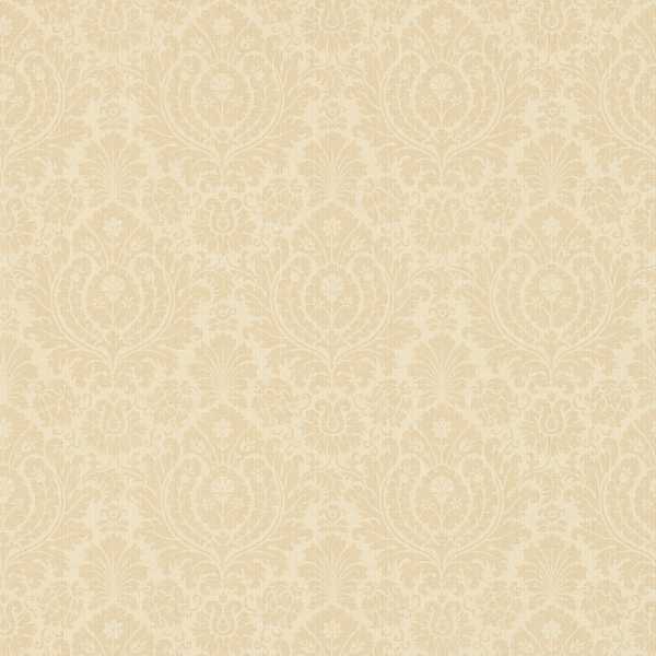 Fabienne Wallcovering - Sand by yellow traditional wallpaper from sanderson