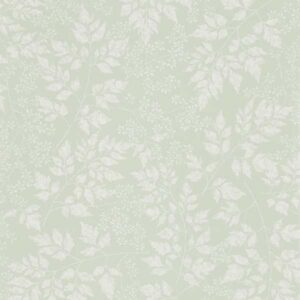 green botanical wallpaper from sanderson