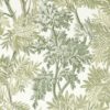 green botanical wallpaper from sanderson