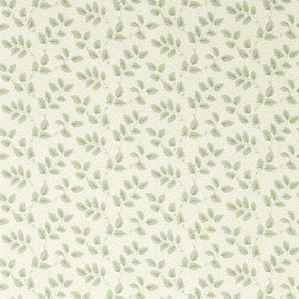 Tomato Leaf Wallcovering - Willow by green botanical wallpaper from sanderson