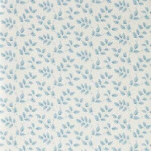 blue botanical wallpaper from sanderson
