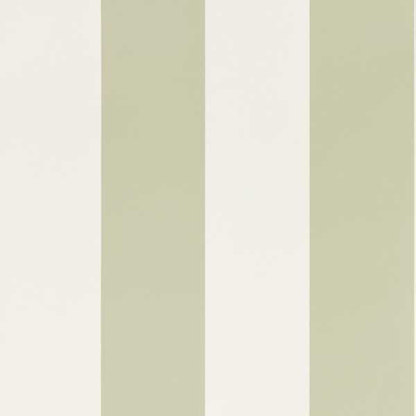Sherwood Stripe Wallcovering - Willow by green striped wallpaper from sanderson