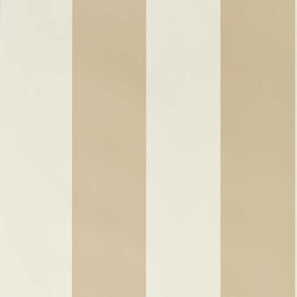Sherwood Stripe Wallcovering - Cashew by neutral striped wallpaper from sanderson