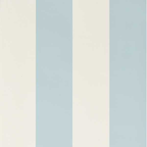 Sherwood Stripe Wallcovering - Wedgwood by blue striped wallpaper from sanderson
