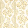 yellow botanical wallpaper from sanderson