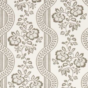 brown botanical wallpaper from sanderson