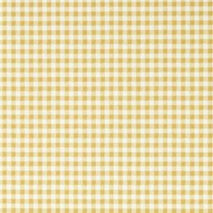 yellow checked wallpaper from sanderson