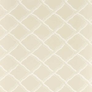 green geometric wallpaper from sanderson