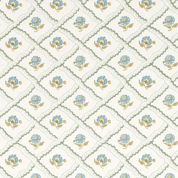 Fairdown Wallcovering - Forest / Olive by green botanical wallpaper from sanderson