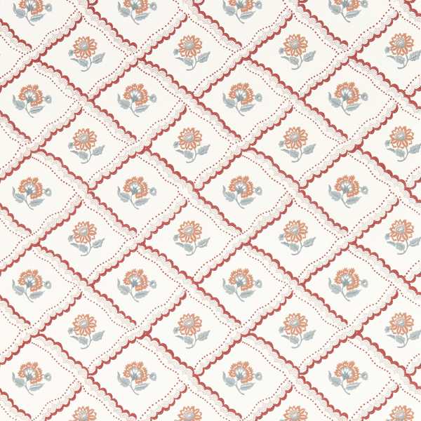 Fairdown Wallcovering - Berry / Sandstone by red botanical wallpaper from sanderson