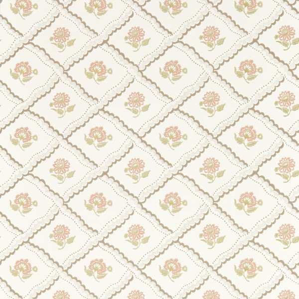Fairdown Wallcovering - Chocolate / Putty by brown botanical wallpaper from sanderson
