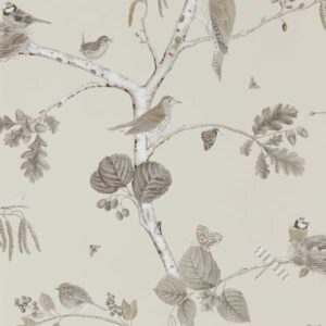 brown animal wallpaper from sanderson