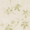 green botanical wallpaper from sanderson