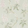 green botanical wallpaper from sanderson