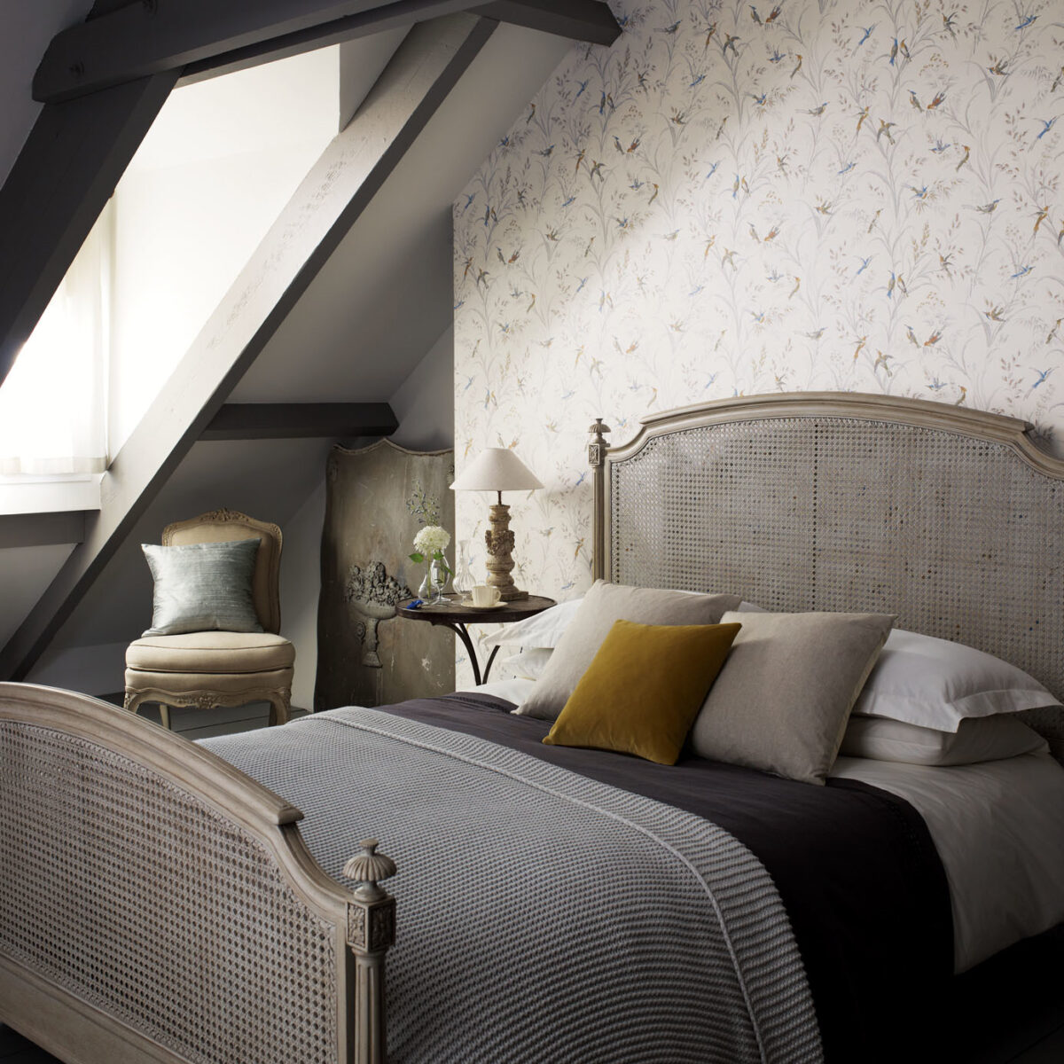 Tuileries Wallcovering - Taupe / Multi by Tuileries Wallcovering - Taupe / Multi from