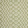 green geometric woven fabric from Sanderson