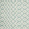blue geometric woven fabric from Sanderson