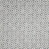 blue geometric woven fabric from Sanderson