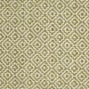 green geometric woven fabric from Sanderson