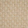 orange geometric woven fabric from Sanderson