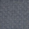 blue geometric woven fabric from Sanderson