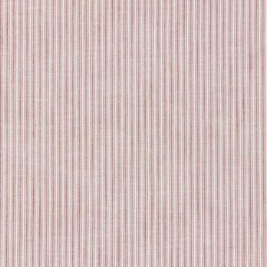 red striped cotton fabric from Sanderson