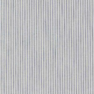 blue striped cotton fabric from Sanderson
