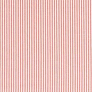 red striped cotton fabric from Sanderson