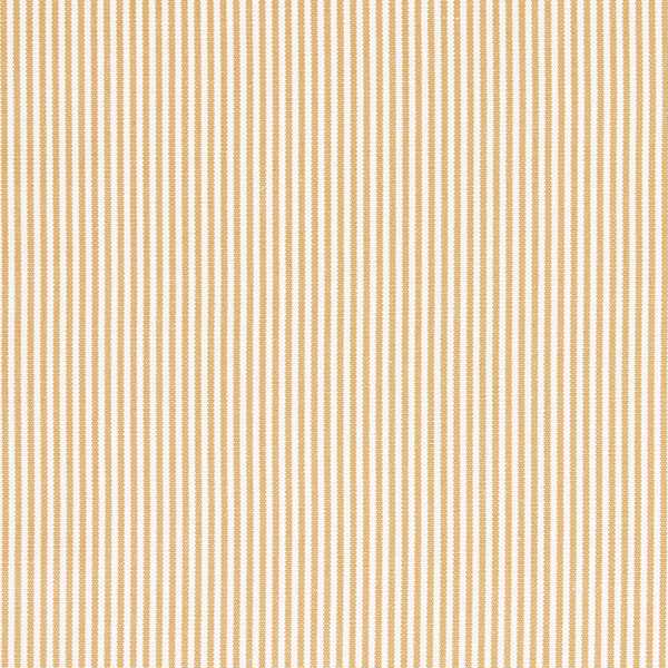 Burnham Fabric - Wild Honey by yellow striped cotton fabric from Sanderson
