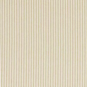 green striped cotton fabric from Sanderson