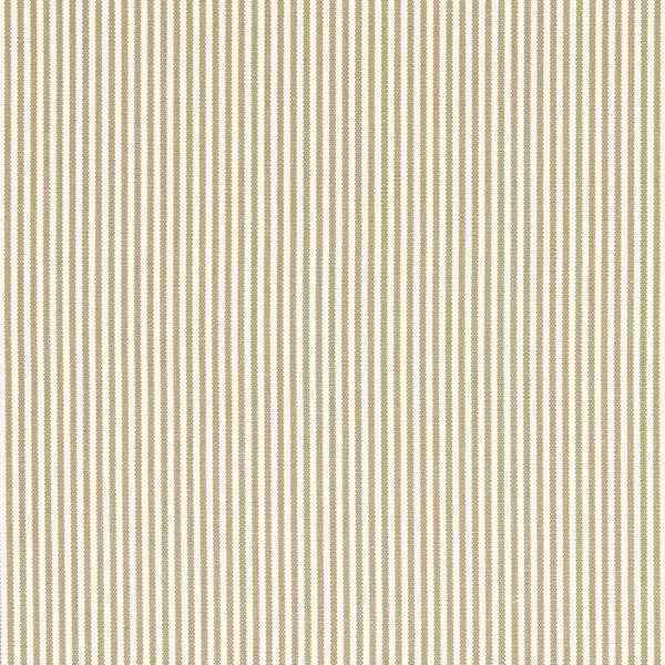 Burnham Fabric - Asparagus by green striped cotton fabric from Sanderson