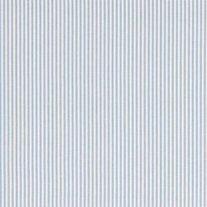 blue striped cotton fabric from Sanderson