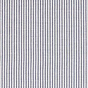 blue striped cotton fabric from Sanderson