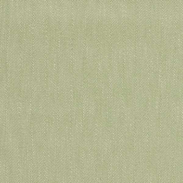Benwick Fabric - Leaf Green by green plain cotton fabric from Sanderson
