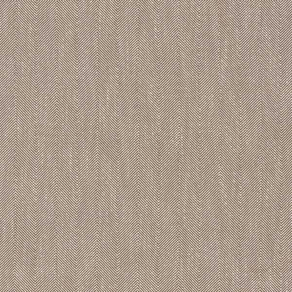 Benwick Fabric - Raw Chocolate by brown plain cotton fabric from Sanderson