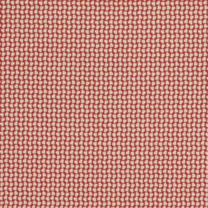 red spotted woven fabric from Sanderson