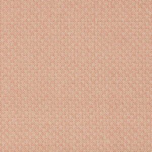 orange geometric woven fabric from Sanderson