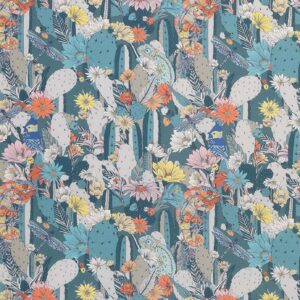 multicolour animal cotton fabric from Matthew Williamson