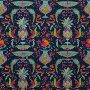 multicolour botanical embroideried fabric from Matthew Williamson