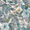 blue botanical wallpaper from matthew williamson