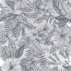 black-grey botanical wallpaper from matthew williamson