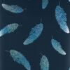 blue botanical wallpaper from matthew williamson