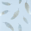 blue botanical wallpaper from matthew williamson