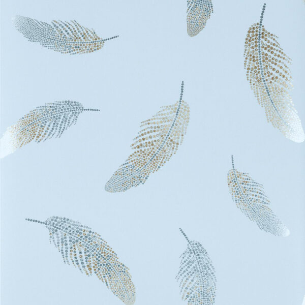 Adornado Wallpaper - Pale Grey / Black / Yellow by blue botanical wallpaper from matthew williamson