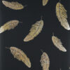 black-grey botanical wallpaper from matthew williamson